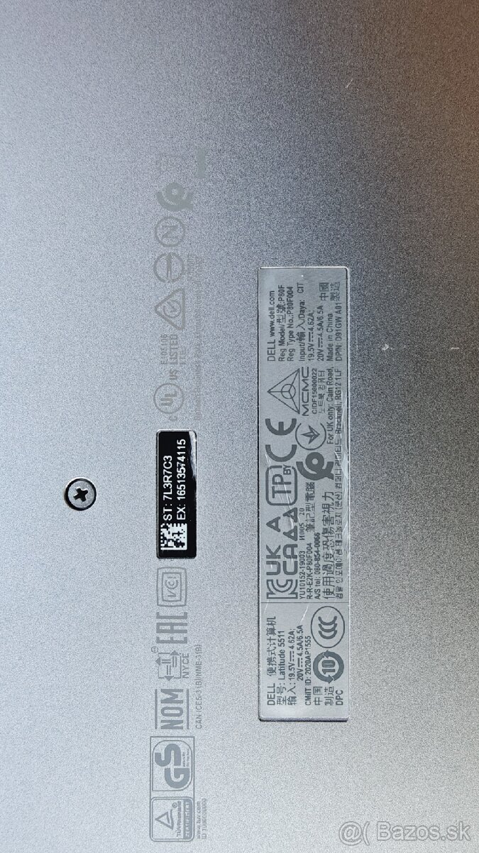 Dell Latitude 5511 notebook / NTB - 7