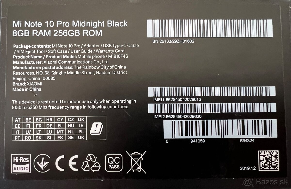 Xiaomi Mi Note 10 PRO 256GB - 7