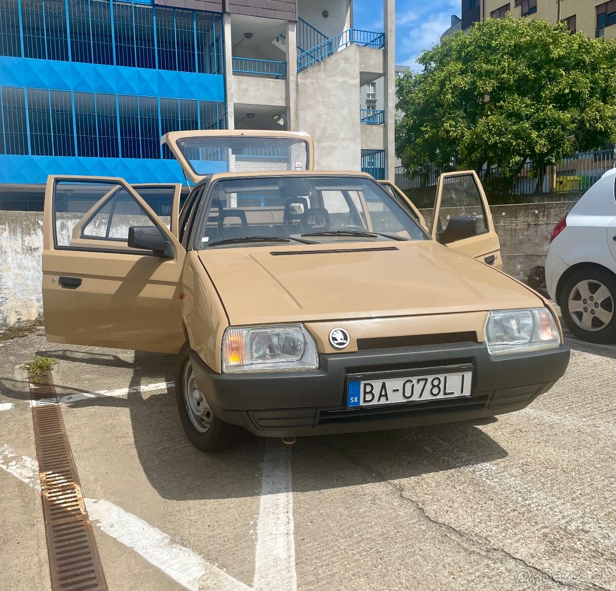 Nová Škoda Favorit 136L r. 1990, Najazdené: 730km - 7