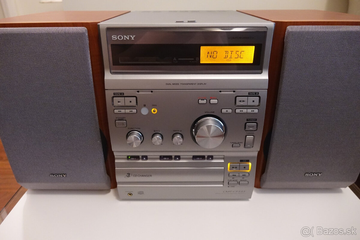Hi‑Fi minisystém Sony CMT‑CP333 s originálnymi reproduktormi - 7