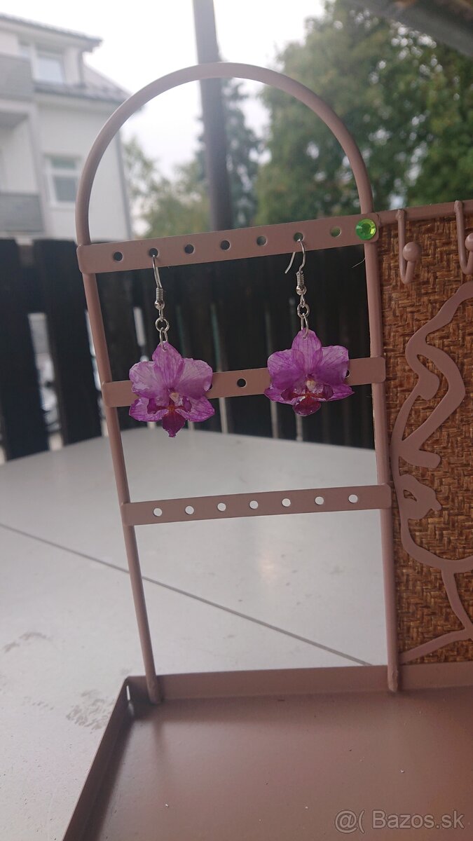 Orchidea náušnice - 7