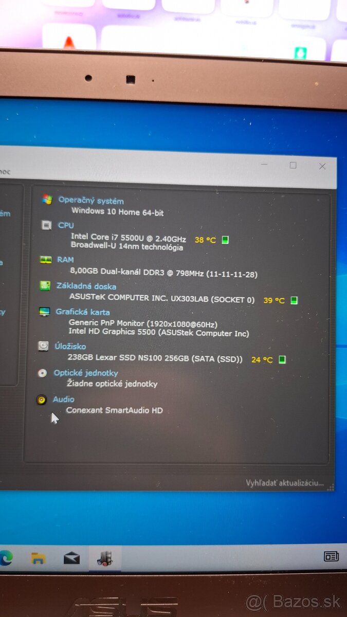 Asus zenbook UX303L 13,3" - 7