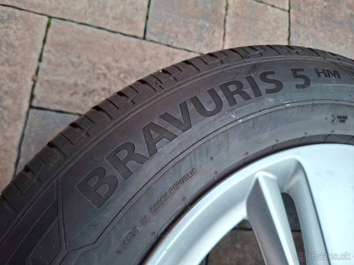 Orig. hliníkové disky Opel R17, 5x108 - 7