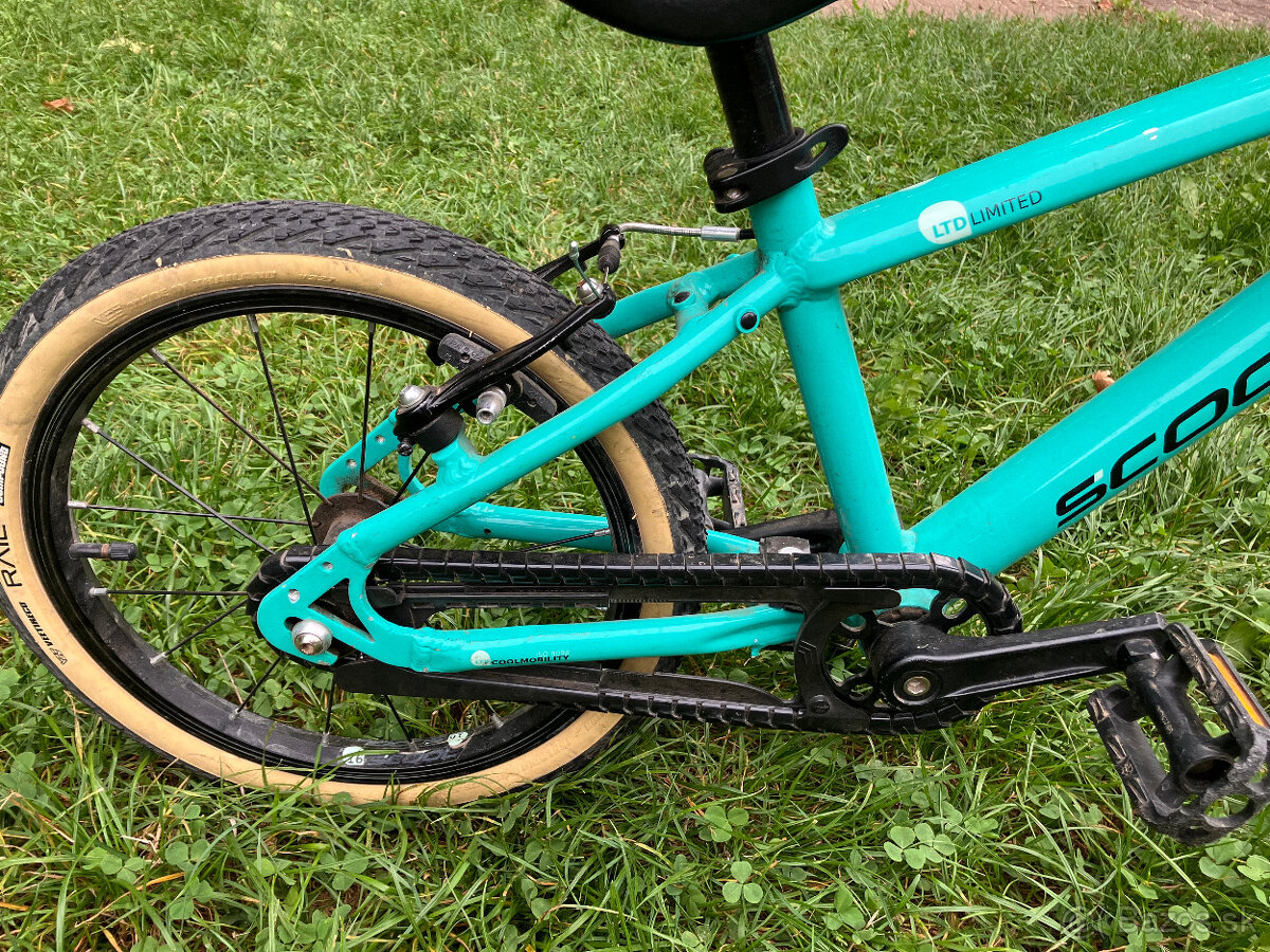 detsky bicykel ACADEMY 16 tyrkysový - 7