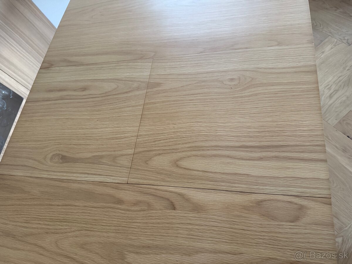 Rozkladací jedálenský stôl MADOX svetlý dub 150/190 cm 90 cm - 7