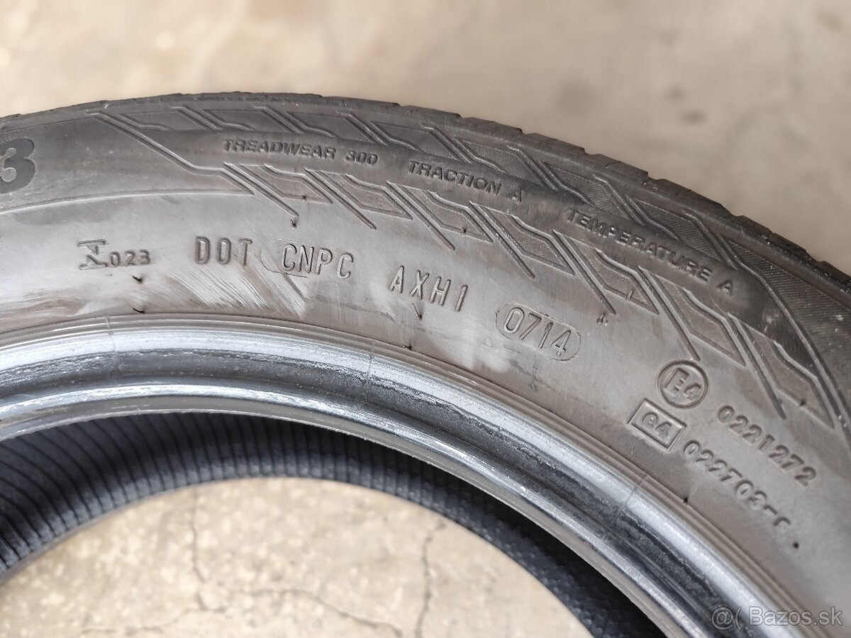 Letne 195/65 R15 continental - 7