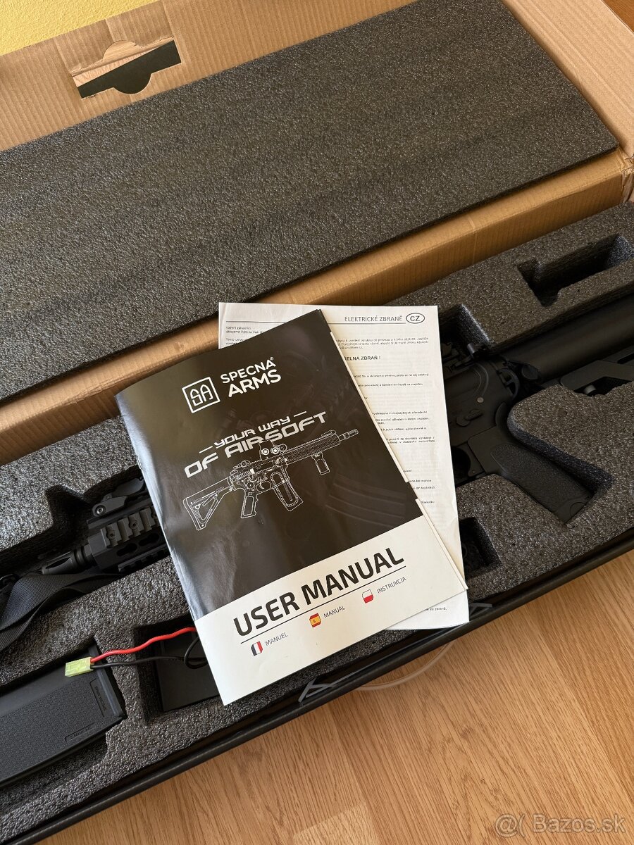 Nová - RRA SA-E08 EDGE™ - čierna, Specna Arms, SA-E08 - 7