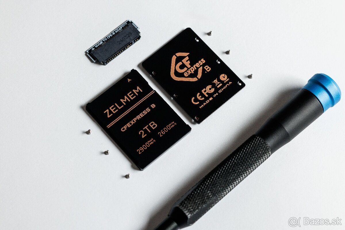 DIY M.2 na CFEXPRESS B adaptér ZELMEM, 1/2TB nápis - 7