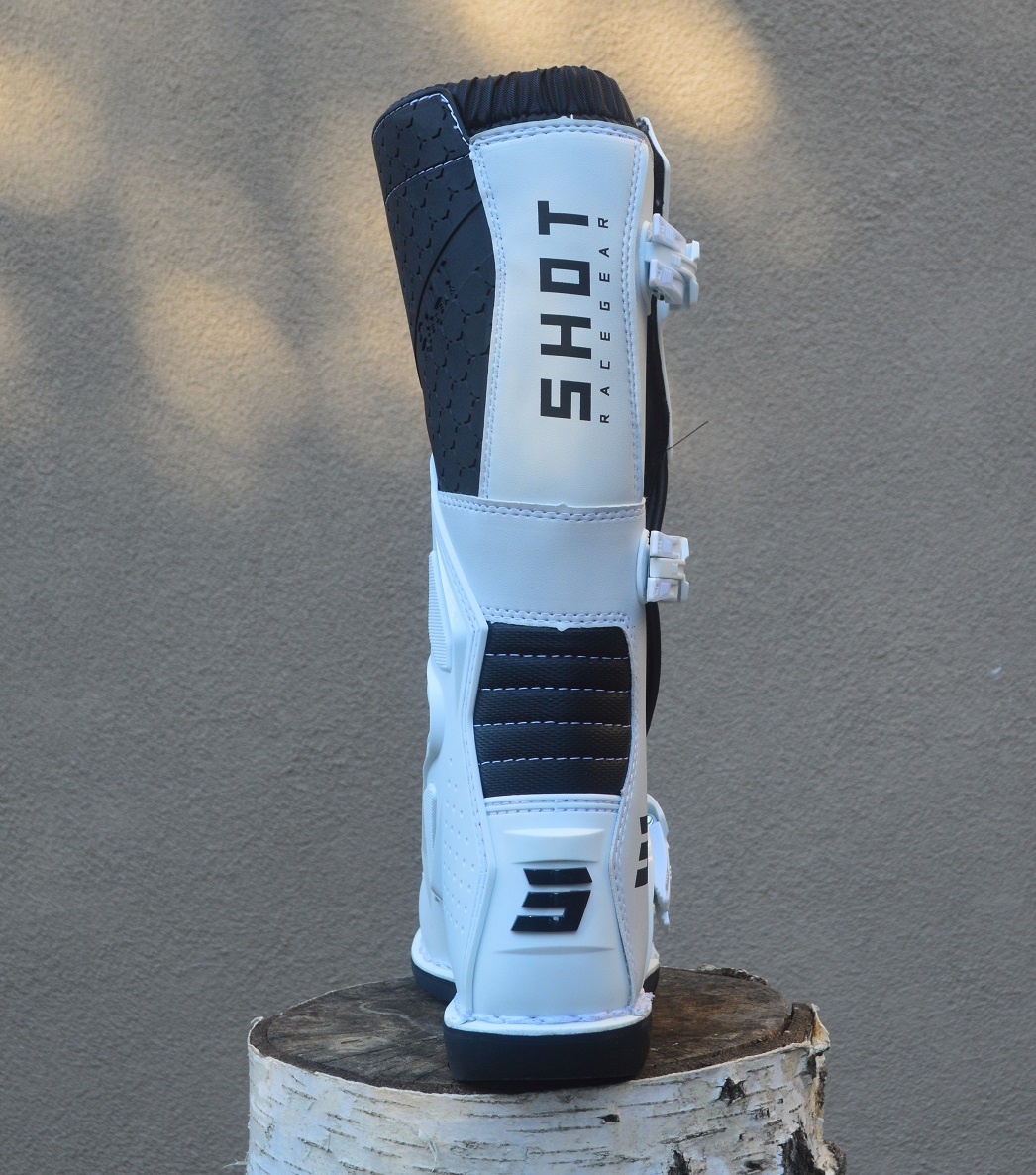 Predám mx sx čižmy SHOT biele - 7