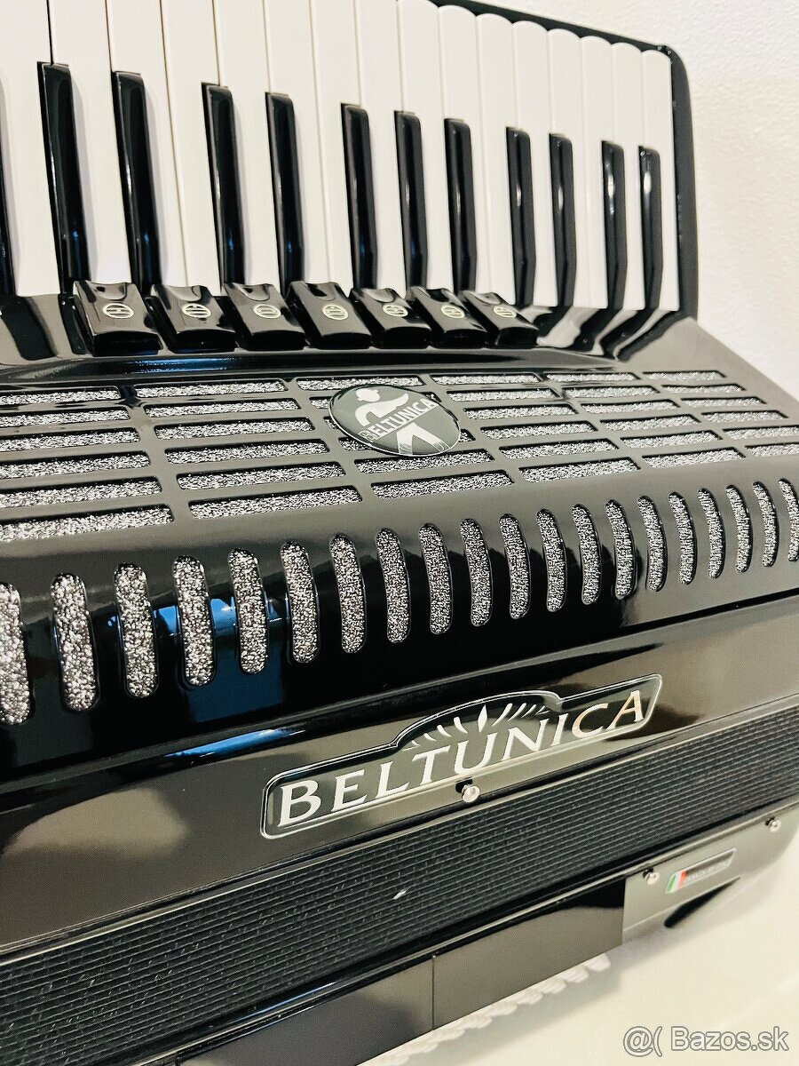 NOVÝ akordeón Beltunica Haydn DELUXE 96 basový- REZERVOVANÉ - 7
