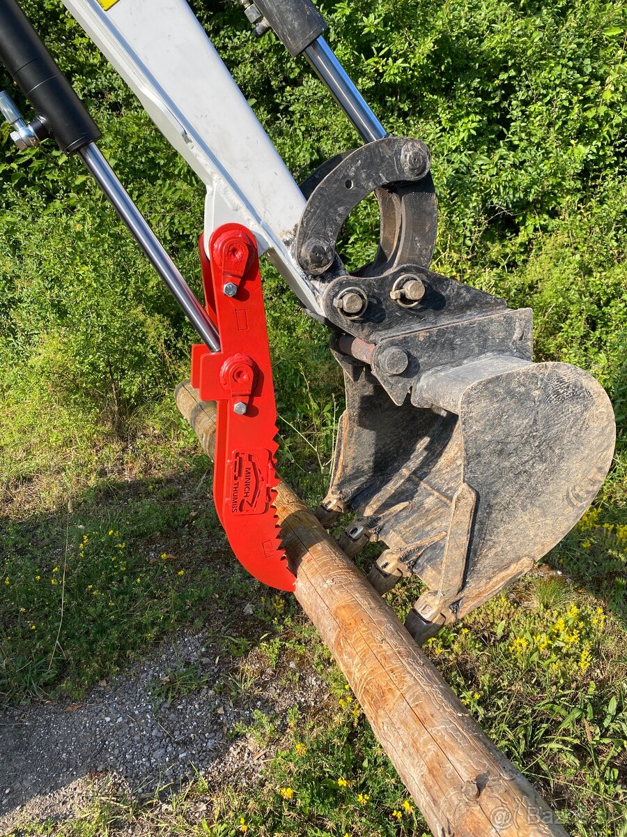 Hydraulický Pridržiavač , palec na bager , minibager , Thumb - 7