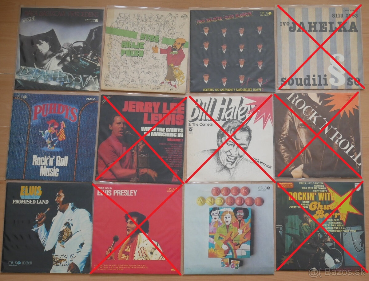 ♦️ STARÉ VINYLOVÉ LP - platne ♦️ - 7