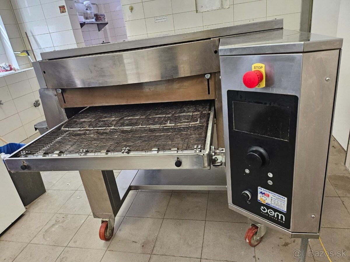 Automatická průchozí pizza pec - 7