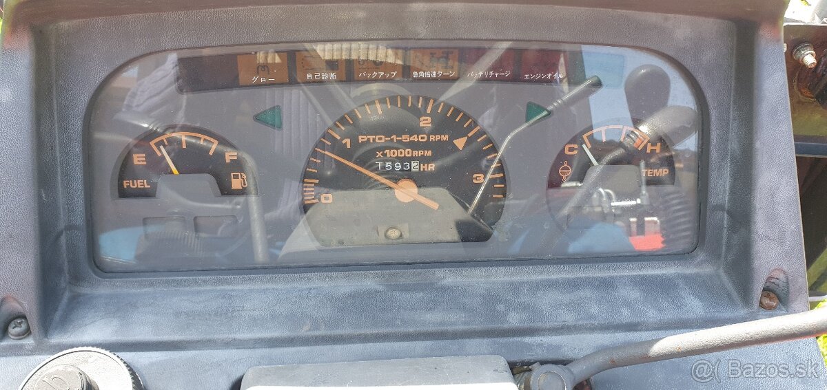 Predám malotraktor Hinomoto nx23 - 7