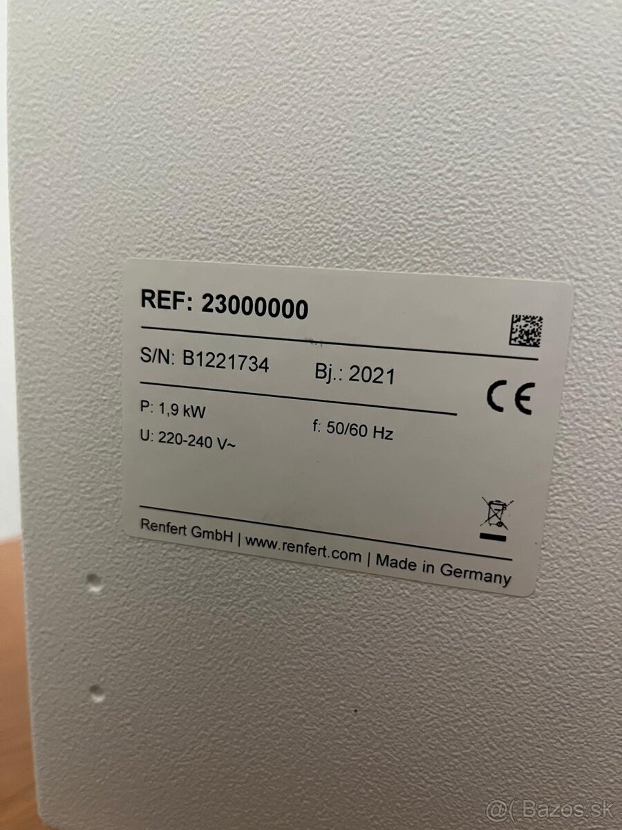 Zubná technika, vypalovacia pec, liaci aparat - 7