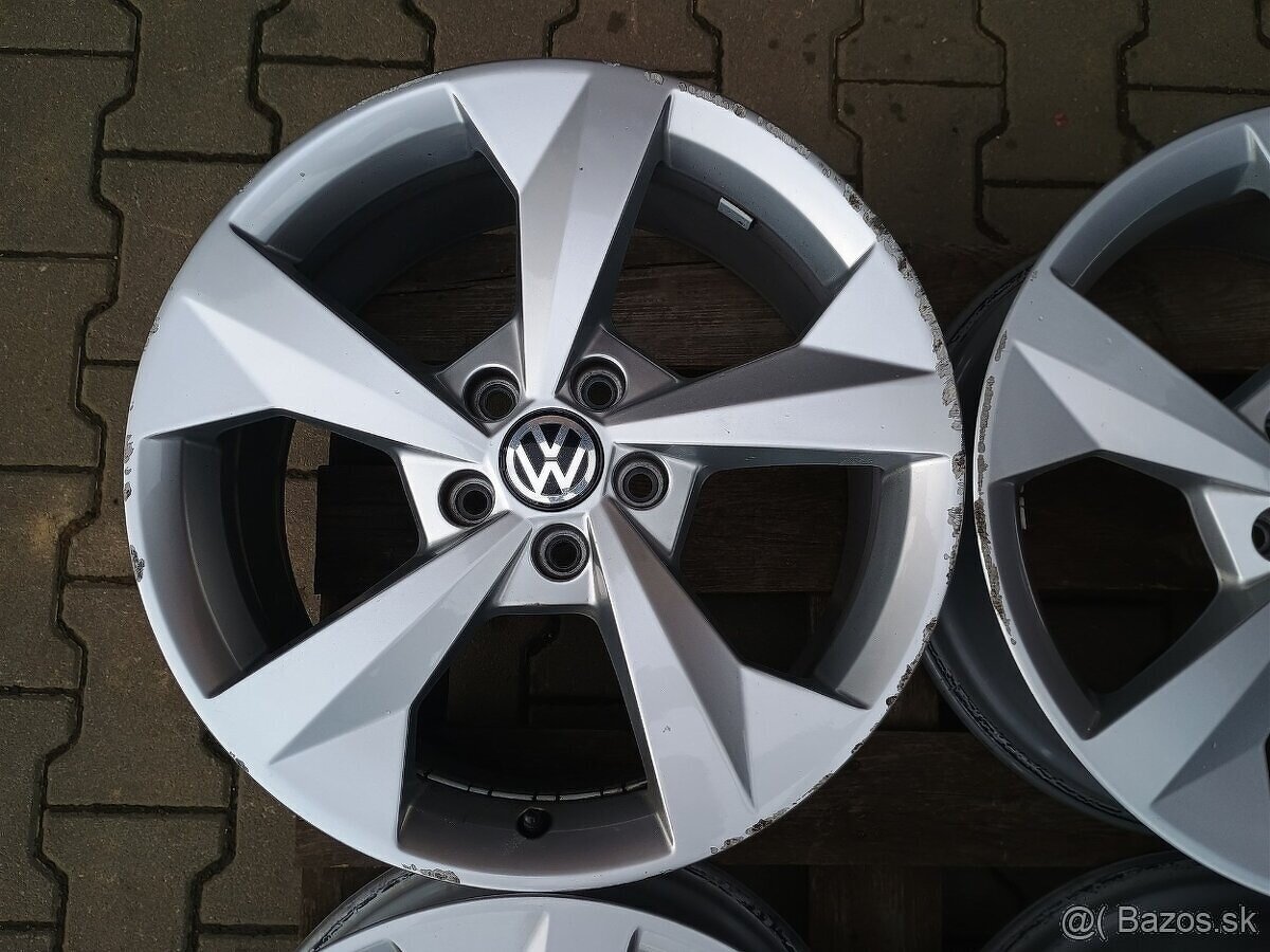 Orig. ALU disky Audi, VW, Škoda, Seat 5x112 R18 ET46 - 7