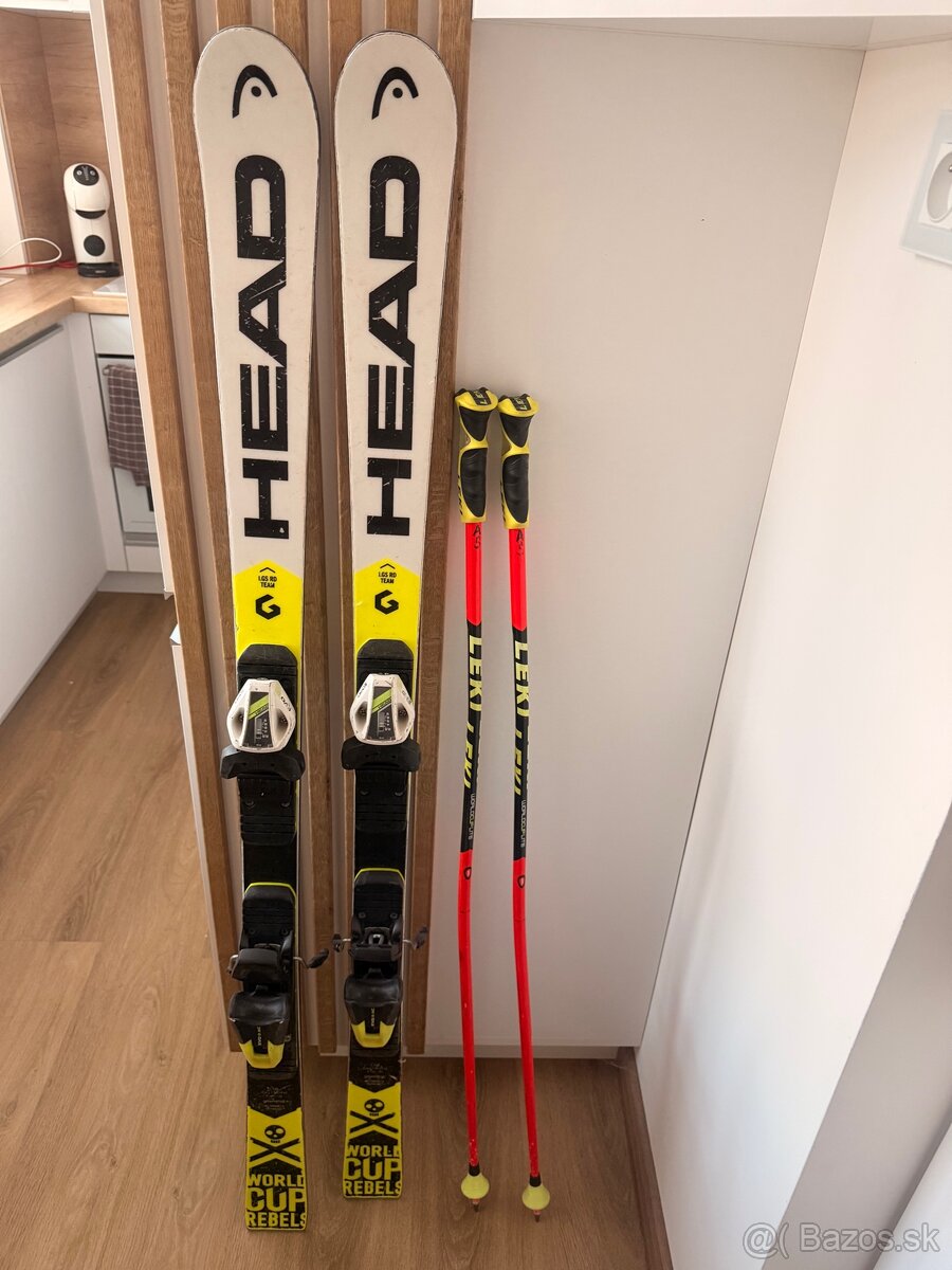 Lyže HEAD,lyzriarky + palice...120€ - 7