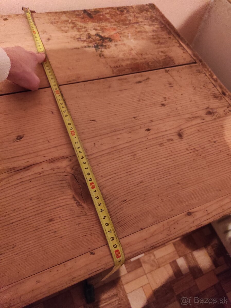 Maľovaná drevená truhlica - 7