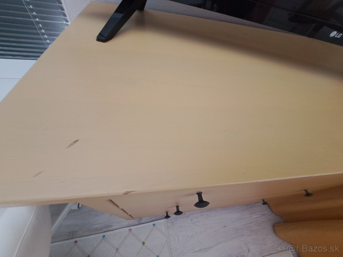 Hemnes komoda žltá - 7