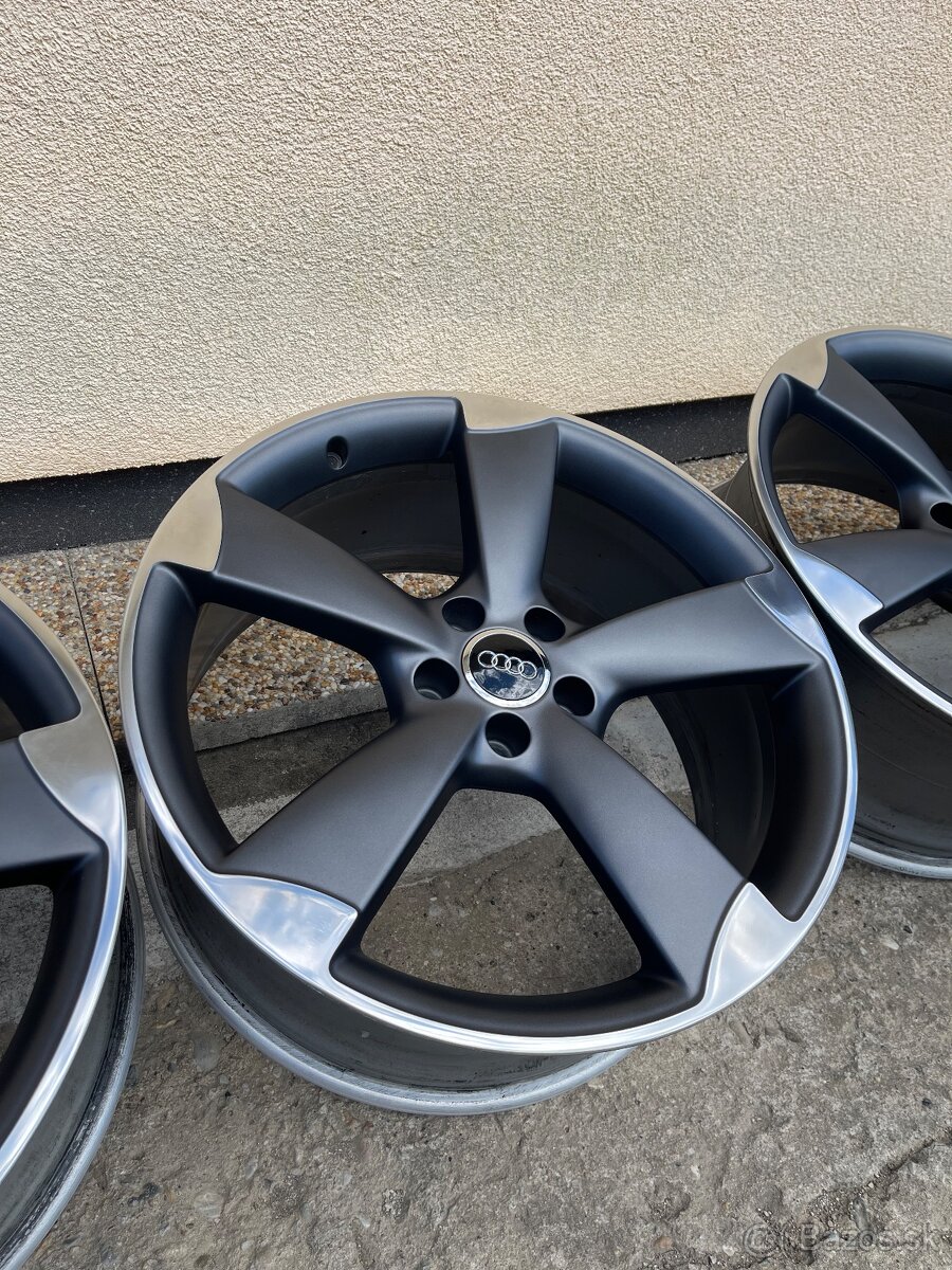 Audi rotor 5x112 r20 disky original - 7