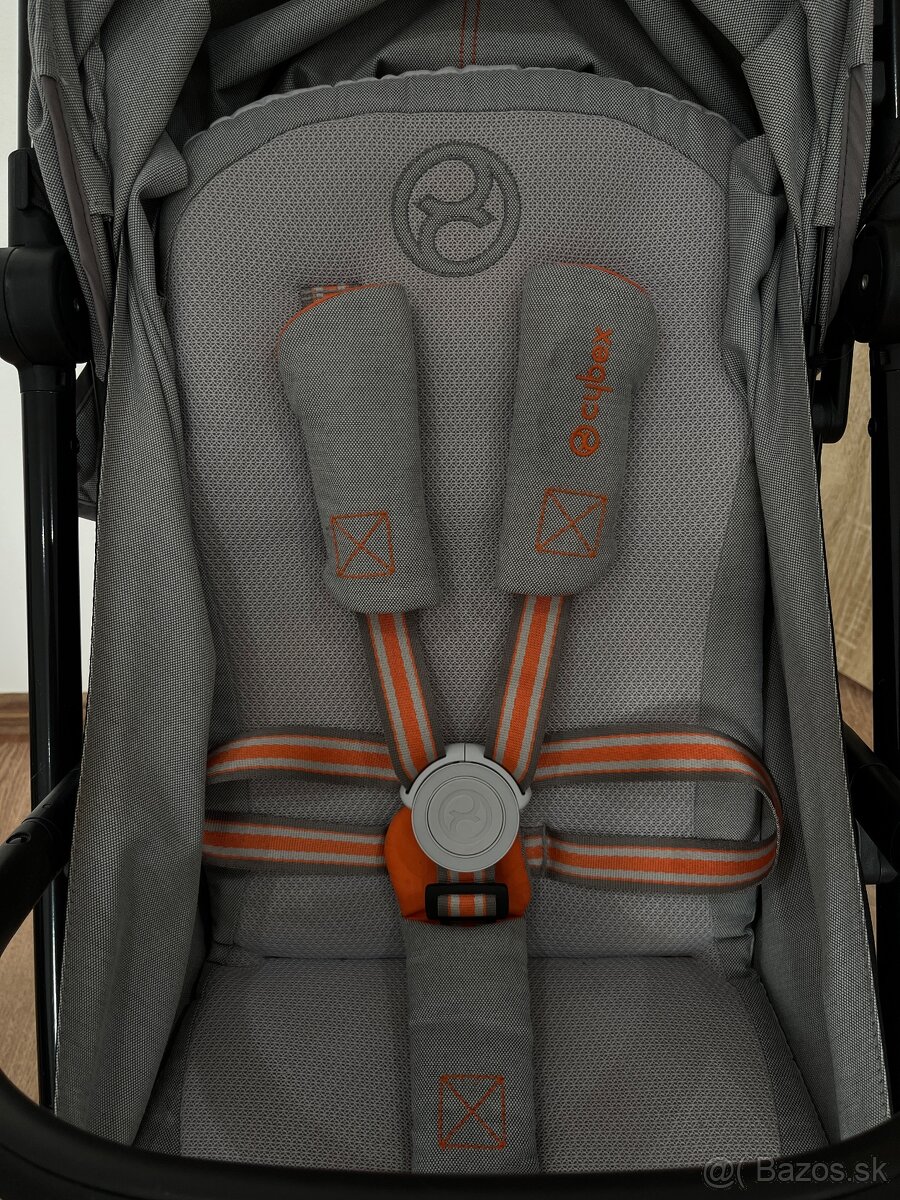 ŠPORTOVÝ KOČÍK Cybex Lava Grey + fusak + taška - 7