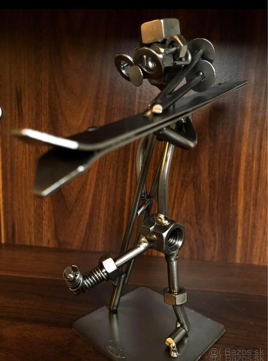 Kovové figurky, vhodné ako darček na Vianoce - 7