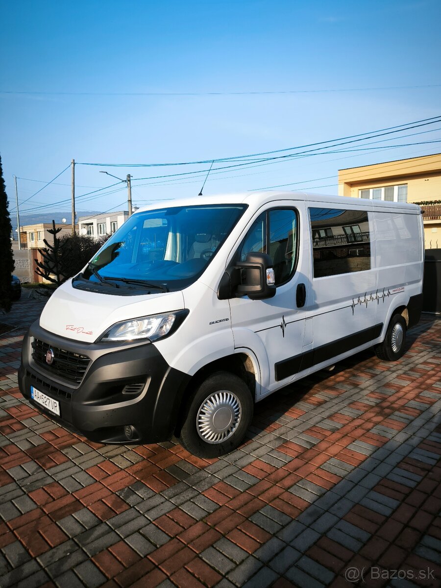 Fiat ducato 2.3 Multijet 96kw L2H1 6 miestne - 7
