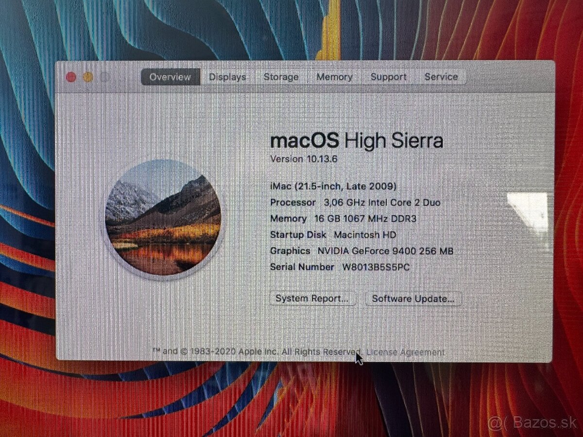 Predám iMac,Windows 10,500GB SSD,3.06 GHz,16GB ram, - 7