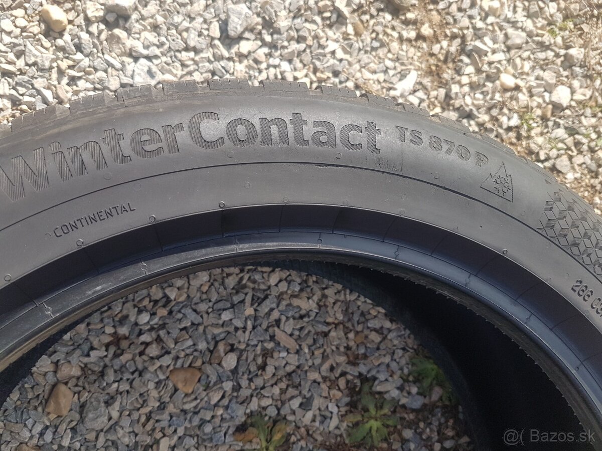 225/50 r18 zimné pneumatiky 2ks Continental DOT2023 - 7