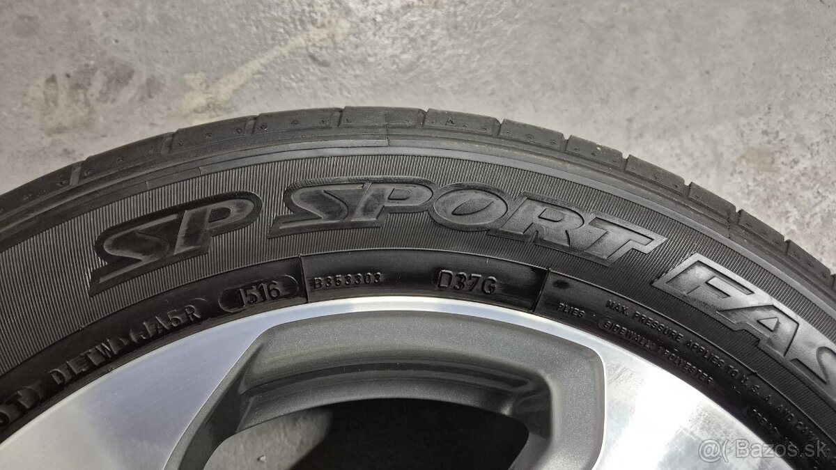 Hliníkové disky 4x100 r15 ET39 Toyota Yaris - 7