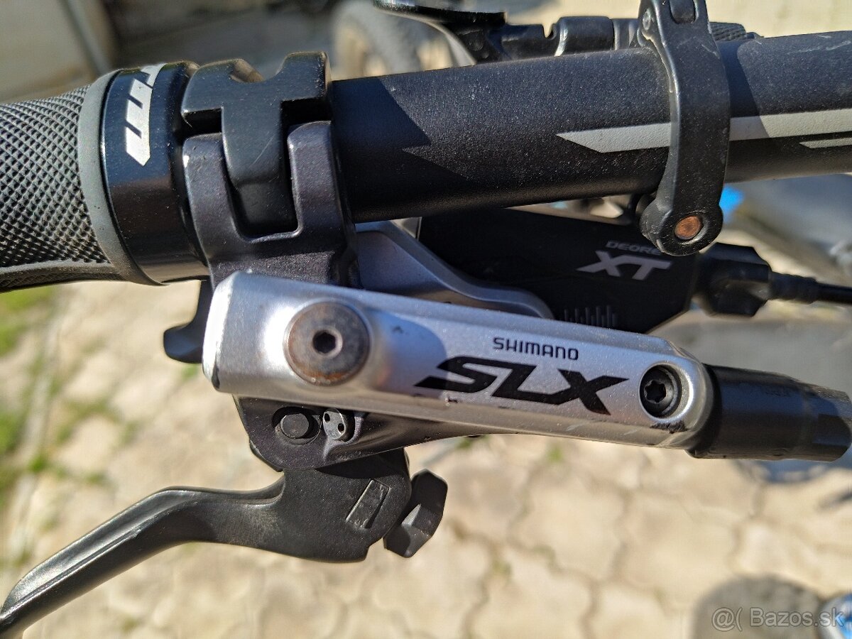 Predám celoodpružený karbónový bicykel - 7