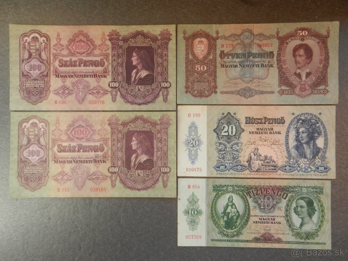 Staré Maďarské bankovky - 7