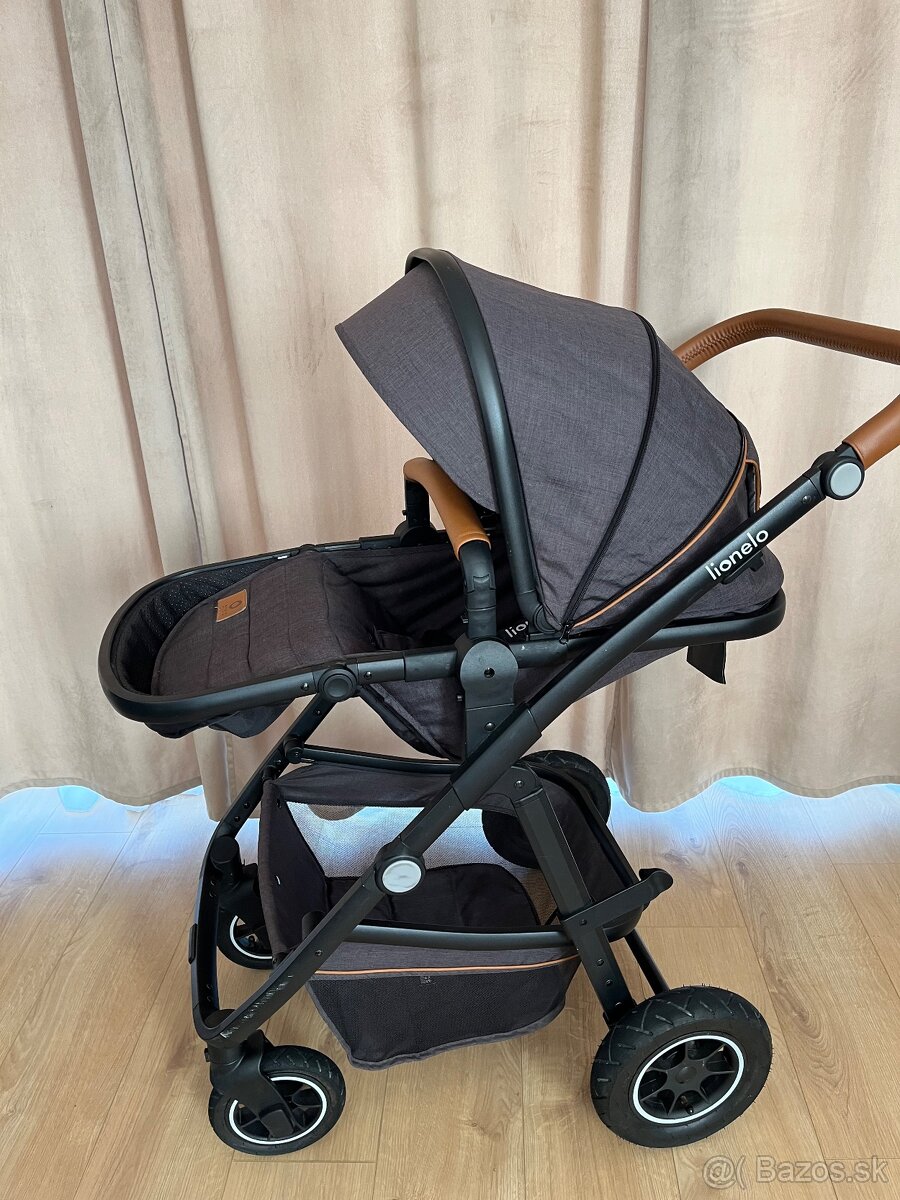 Kočiar Lionelo Amber grey graphite - 7