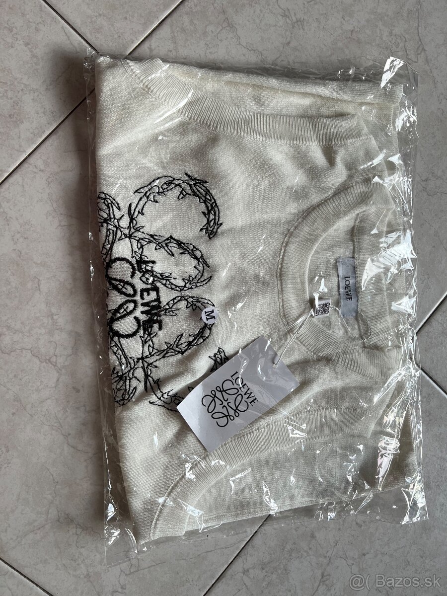 Dámsky biely top Loewe - 7