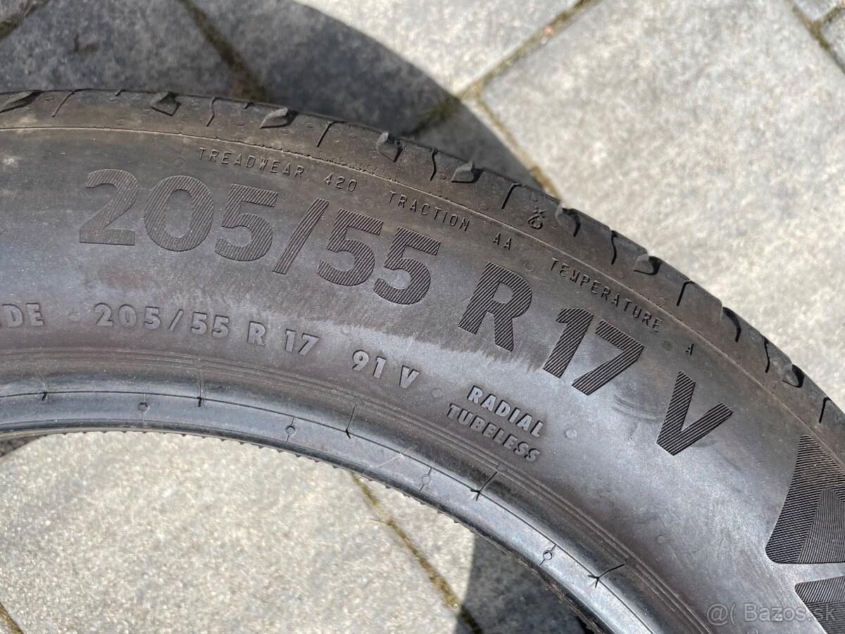 letné 205/55 R17 Continental - 7