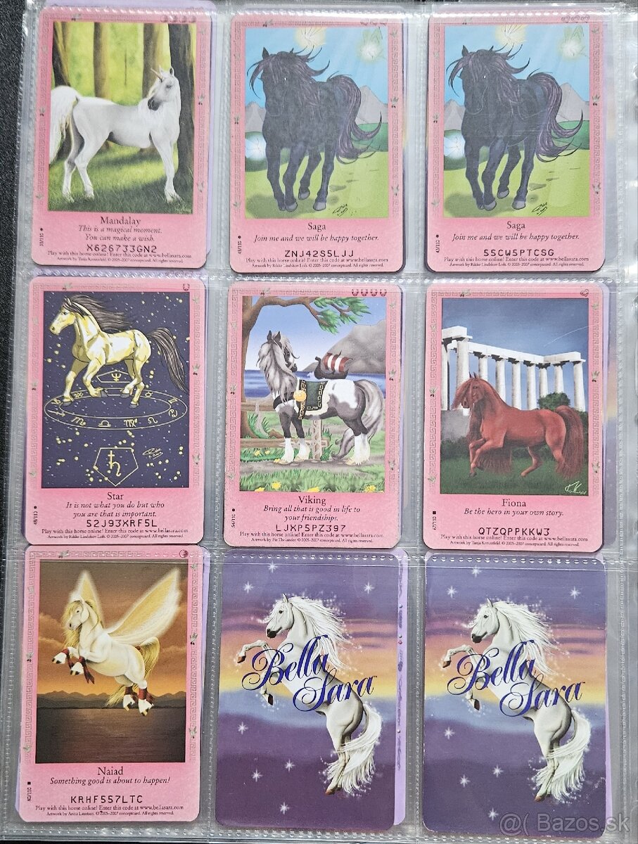 Bella Sara karty - 7