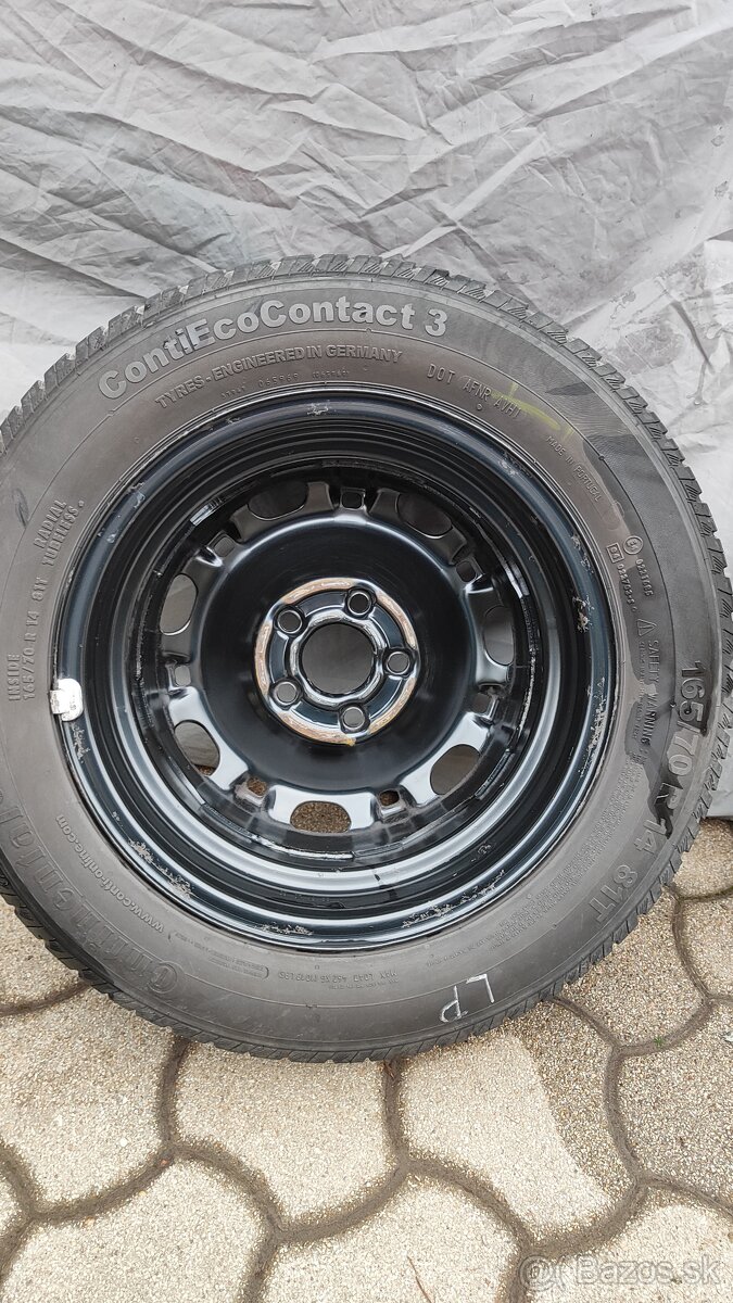 5x100 r14 plechové disky - 7