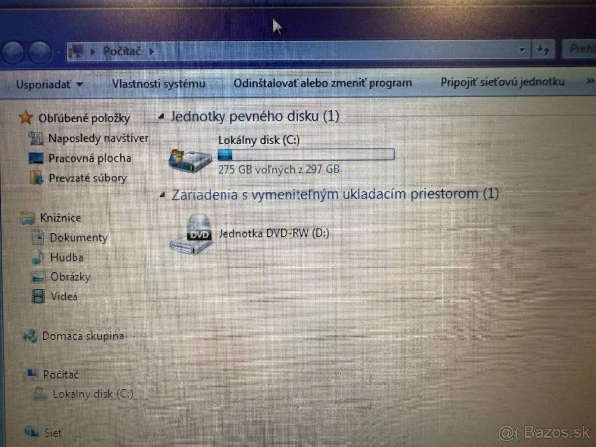 Notebook HP EliteBook 8460p i5 / 4GB RAM / 320GB HDD / WIN 7 - 7