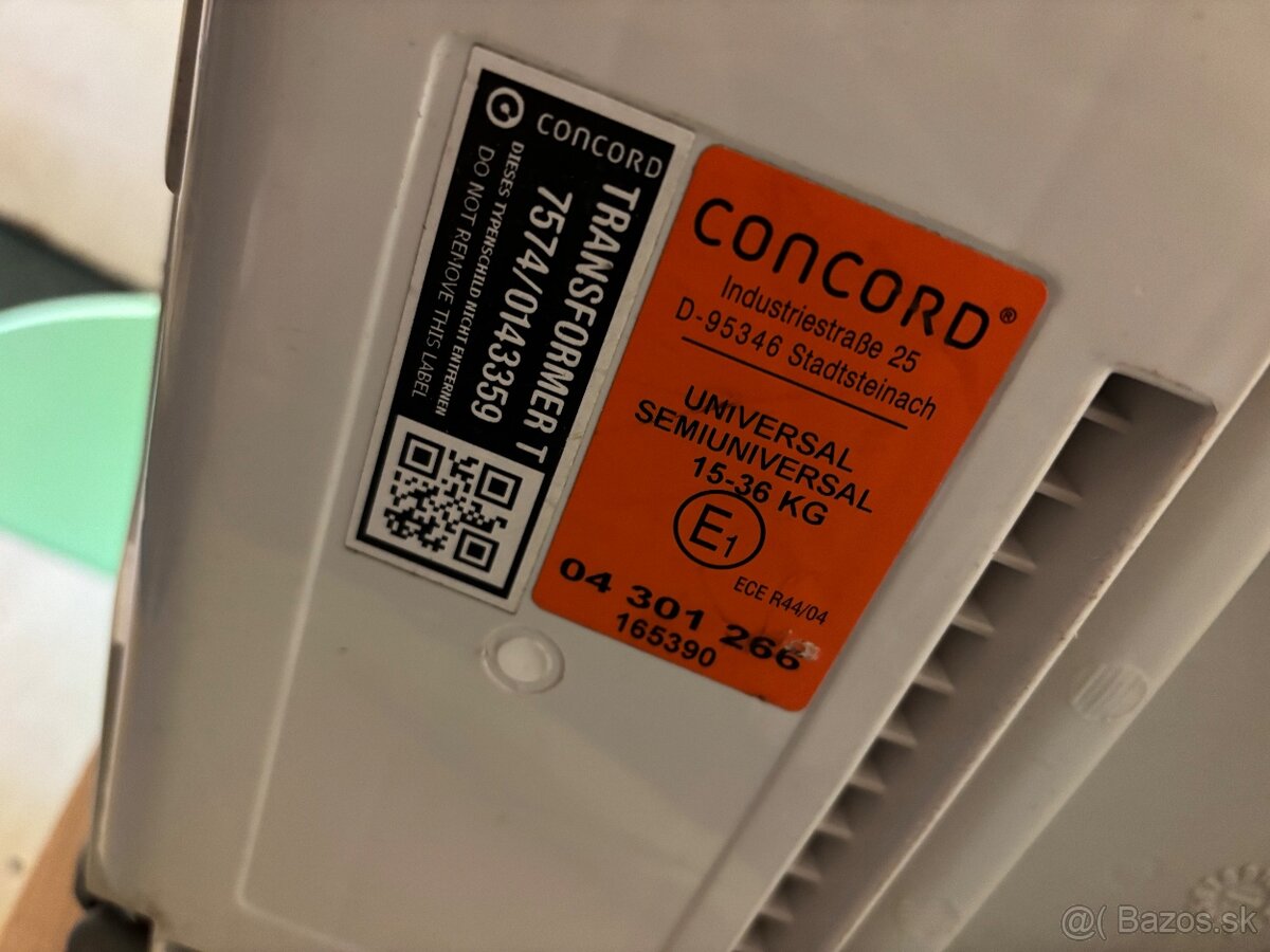 Autosedacka Concord Transformer T - 7