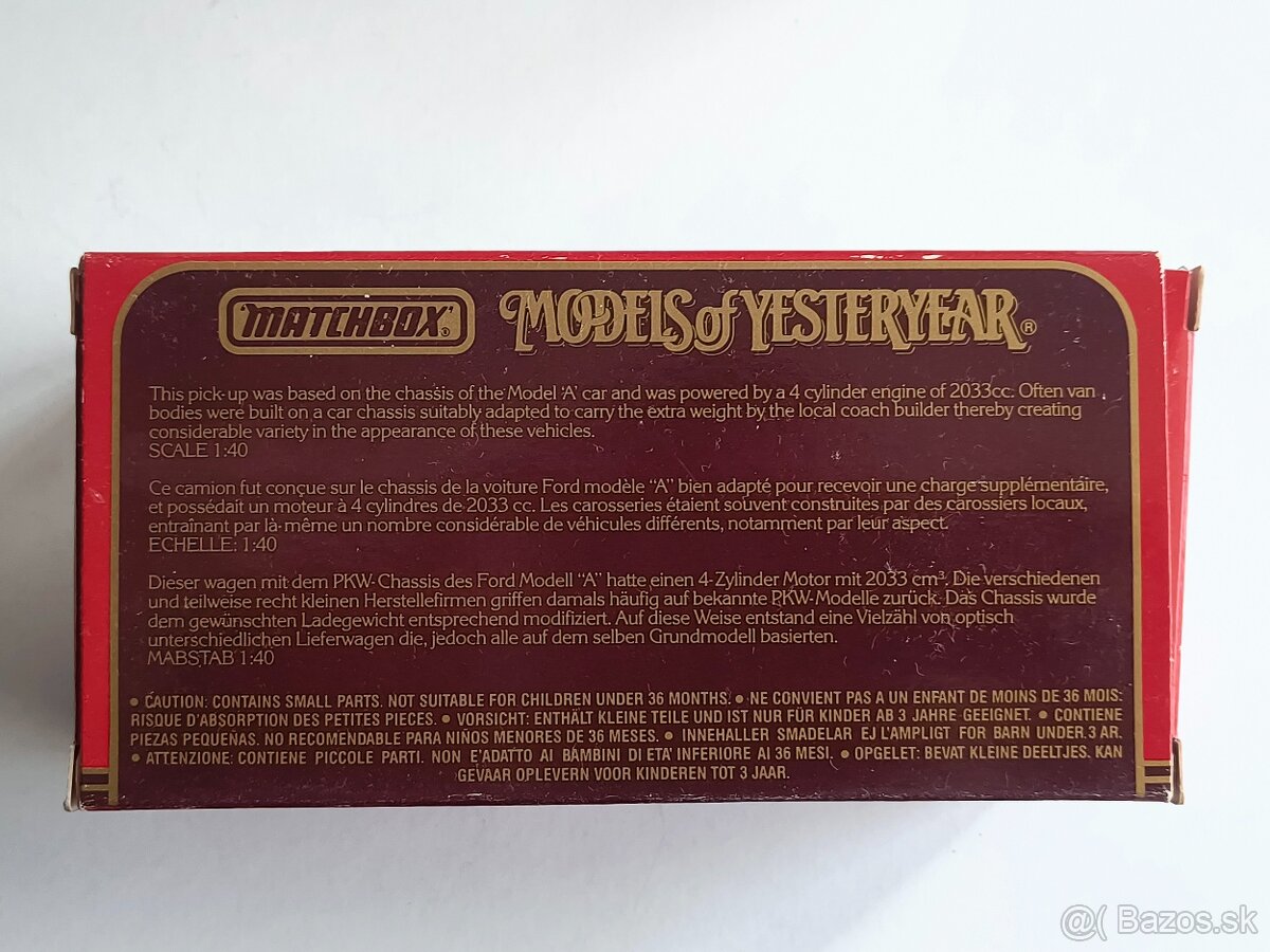 Matchbox - Models of Yesteryear - 90-te roky - 7
