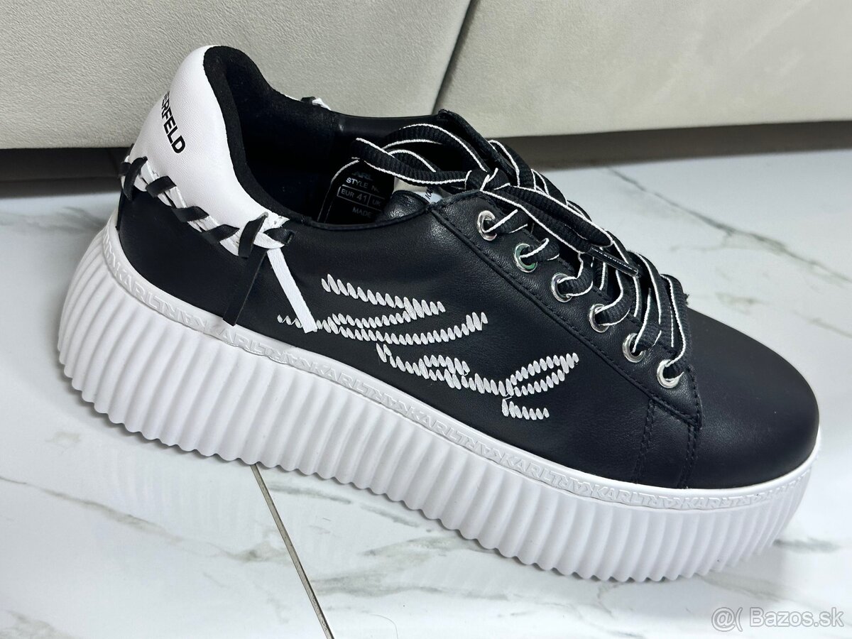 Kožené tenisky Karl Lagerfeld - 7