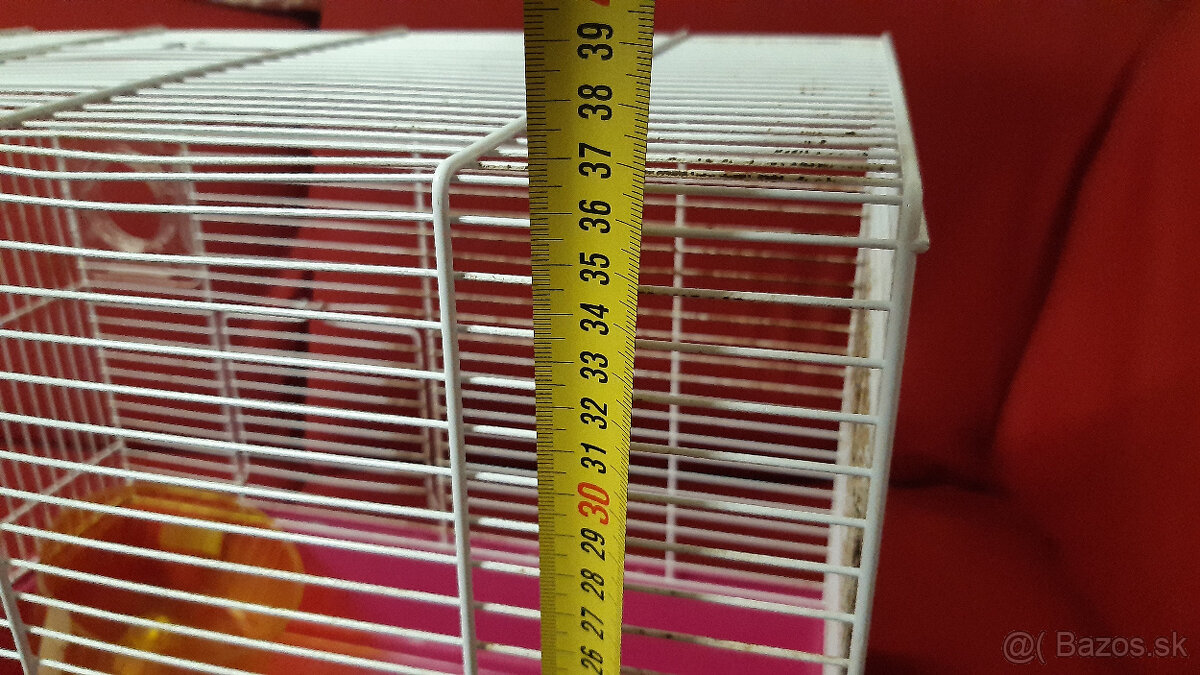 Predám klietku pre škrečka bez doplnkov. - 7