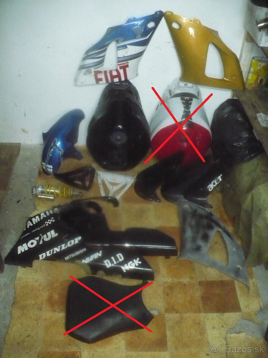 Yamaha YZF R1 rv. 99 a 01-díly ze tří moto - 7