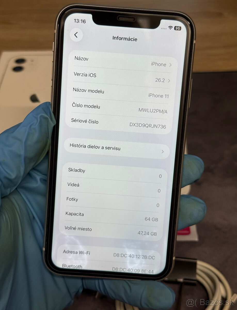 Apple iPhone 11 64 GB White / nová batéria - 7