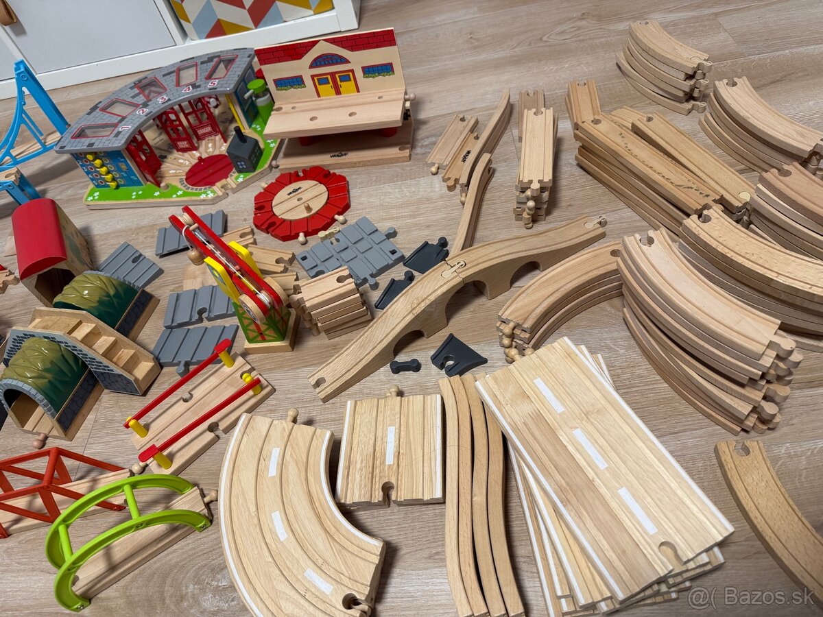 Vláčiková drevená dráha - 7
