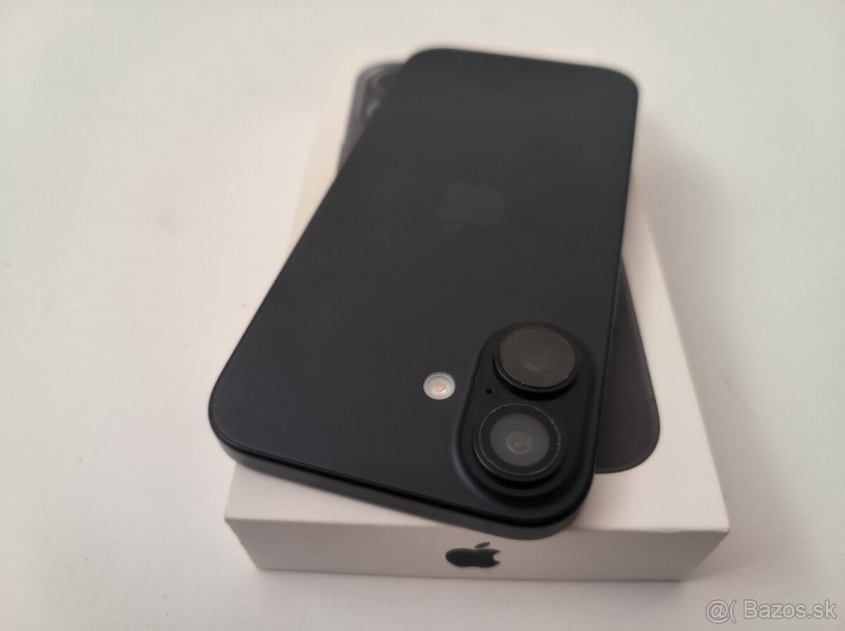 apple iphone 16 PLUS 256gb Midnight 100% Batéria - 7