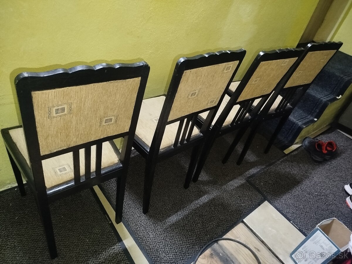 Jedálenské stoličky 4 ks predám. - 7