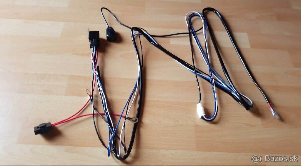 Kabeláž na led rampy - svetla
- 7