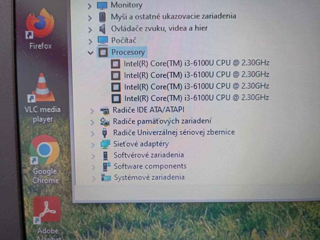 predám Lenovo thinkpad x260 ,Intel(R) Core™i3 , 8gb ram - 7