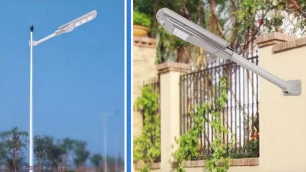 Solárne pouličné svetlo lampa vonkajšie osvetlenie 250W - 7